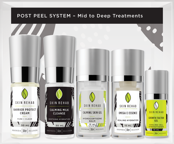 Post Peel System Calming Milk/GF Gel - Mid to Deep